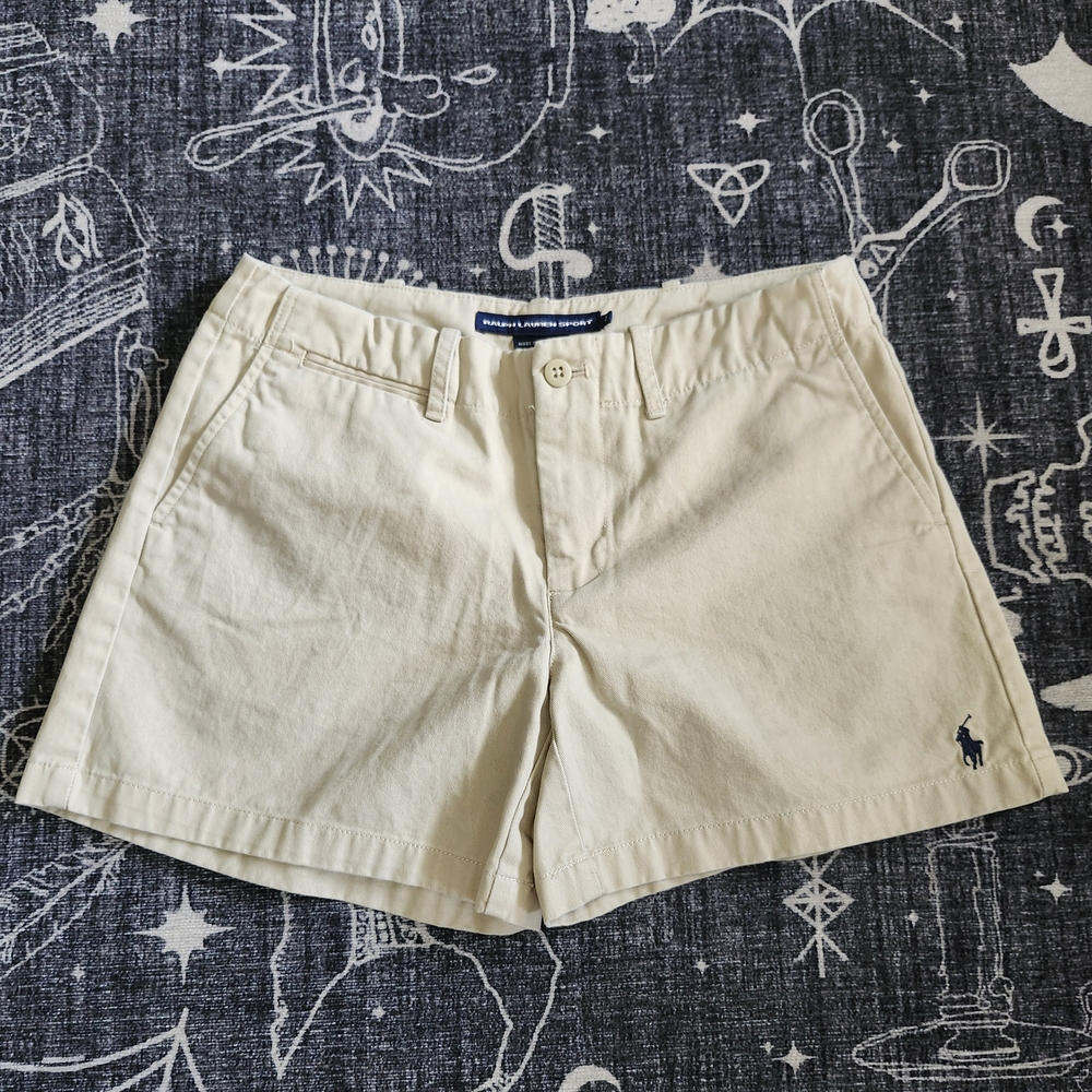 Ralph Lauren Sport Women's Cream Shorts